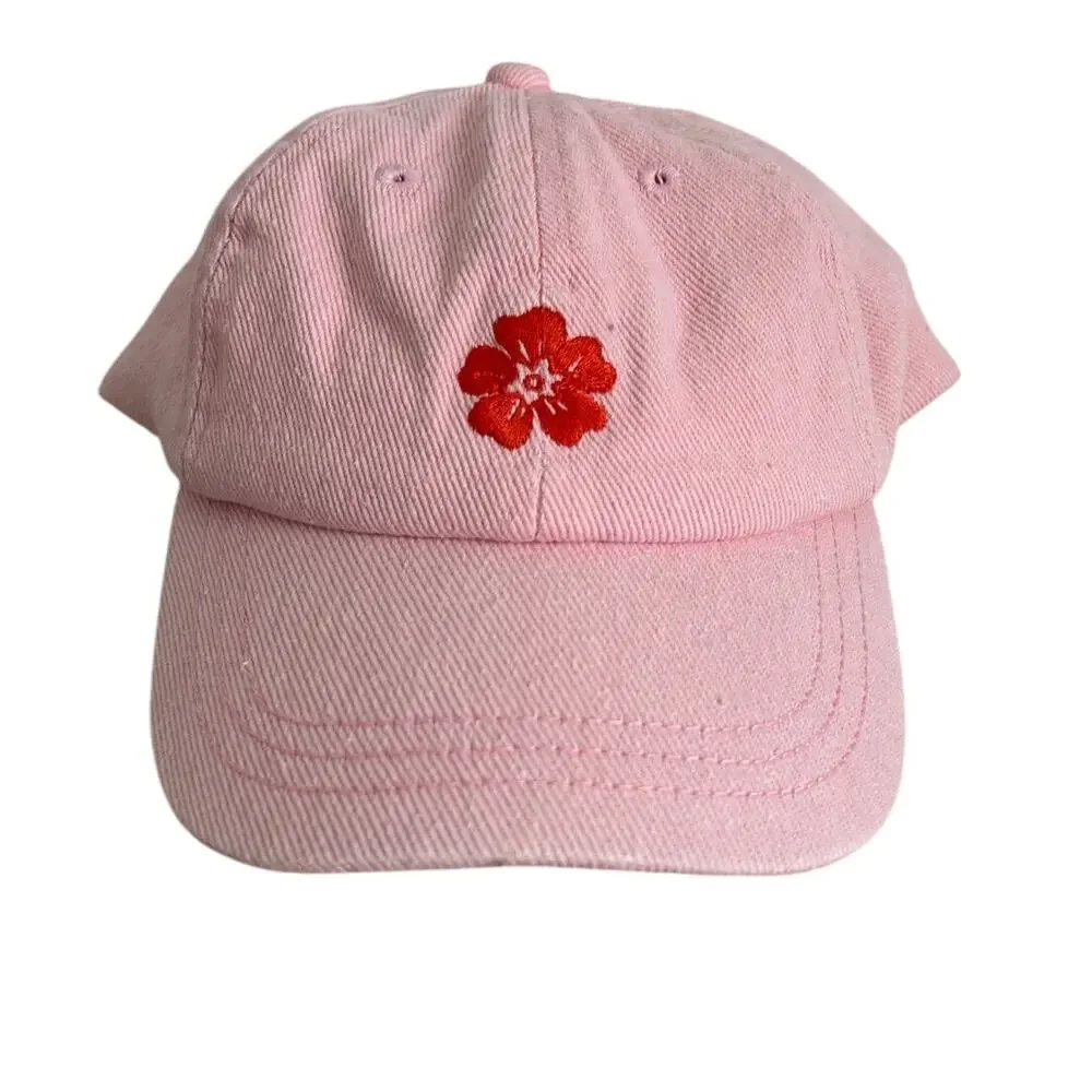Rip Curl Girl's Washed Twill Cap NWT Light Pink